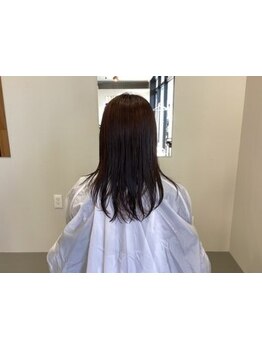 【古市橋駅徒歩1分】厳選した薬剤を拘りの技術で理想の色味に◇艶と透明感のある綺麗な仕上がりへ＊