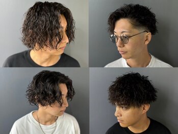 ダンヒルバーバー(dunhill BARBER)の写真/理想的なセットが叶う。長持ちする自然なウェーブで、落ち着いた大人なメンズカールを実現。<理容室>[銀座]
