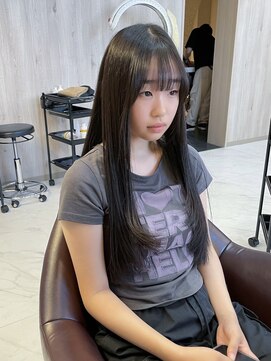 ユウヘアー 千代田橋店(U Hair) 前髪ストレートパーマ