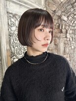 ミンクス 青山店(MINX)&nbsp;【MINX 土屋】ミニボブ×顔まわりレイヤー