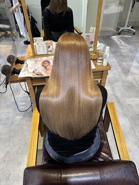 ブレンドバイハピネス(Blend by happiness) ブリーチなしWカラー×髪質改善