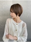 ♪ グランマッシュ/暗めカラー/ショート/ボブ/前髪/髪質改善/18