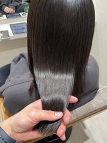 ナンバー 大分中央町店(N°)&nbsp;髪質改善フェミニンミディアムくびれスタイルグレージュ