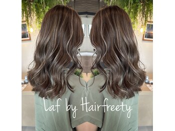 Laf by Hair freety 美髪縮毛矯正/大人ハイライト