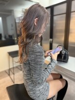 ラ キング(LA KING)&nbsp;クラゲヘアー/小顔に見せるヘア/ココアベージュ/栄