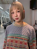 シティ(sity.)&nbsp;天神　ブリーチなしカラー　ブラウンカラー　パーマ