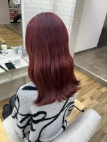 シダ(sida SAIIN)&nbsp;【牧内】カシスレッドカラー10代20代ケアブリーチ