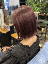 インデペンデンス(independence) 【四条烏丸】タイトボブ×ピンクブラウン