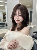 韓国レイヤー/原宿韓国ヘア/原宿/顔まわりカット/ロングレイヤー
