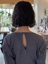 サクヘアー(39 hair) 【163.ふんわりボリュームと華やかさプラス♪ショートパーマ】