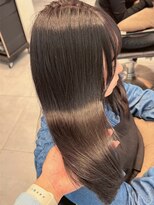 ガリカ 横浜(Gallica)&nbsp;<ゲスト>ツヤツヤストレートロングにピッタリ、オリーブブラウン