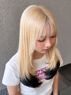 サラジュ 仁川店(SARAJU) 【ハイトーン特化】エンドブラック×抜きっぱなしブロンド