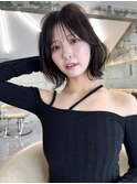 韓国ボブレイヤーボブ渋谷タッセルボブお洒落なレイヤーカット