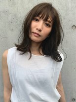 カーム(calm) ダークパープル/ナチュラルショート/ミルクブラウン/夏/鹿島田