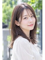 ロティー 天神(loty) レイヤー ボブ 小顔 似合わせ 透明感カラー 前髪カット
