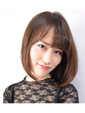 松本平太郎美容室 土浦パートワン(PART1) ナチュラルボブ 【土浦店】×30代