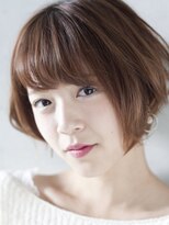 ヴォージュアーム(VOGES ame)&nbsp;【ＶＯＧＥＳ　】毛先ワンカールの柔らかショートボブ