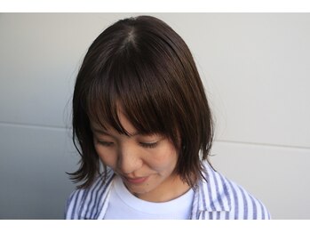 ランプ ヘア メイク(Lamp hair make)の写真/乾燥やダメージでパサつく毛先をなめらかに☆モロッカントリートメントで自然なツヤ髪を手に入れて☆