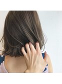【CIENA】透け感☆ショートグレージュ