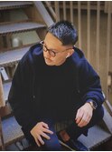 ワイルドアップバングショート【フェード×モヒカン】