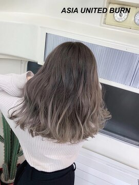 エイジア ユナイテッド バーン(ASIA UNITED BURN) ◆ASIA◆ gray gradation