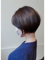 ダリ 本店(DAHLI) 丸み　髪質改善ショートスタイル