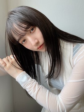 ロットアニバース(lott annibirth) 【髪質改善】暗髪透明感カラー/艶髪/透明感/トリートメント