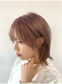 小顔に見せるウルフレイヤー