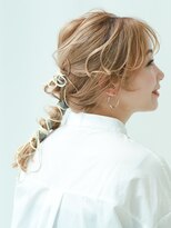 テトテ 天王寺店(tetote)&nbsp;【tetote天王寺】抜け感 紐アレンジ  テラコッタインナーカラー