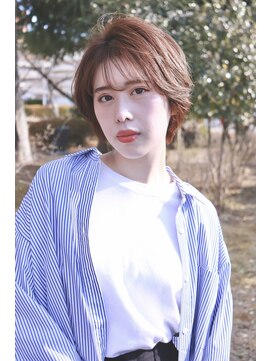 アヴァンティ ヘアーアンドスパ(avanti hair&spa) アッシュベージュ×ふんわりショート