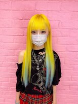 キャンディーシロップ(Candye Syrup) 水色×黄色