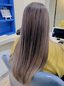 ウーロス(uros.) 【SENA】シャドールーツ アッシュベージュ 外国人風 ハイライト