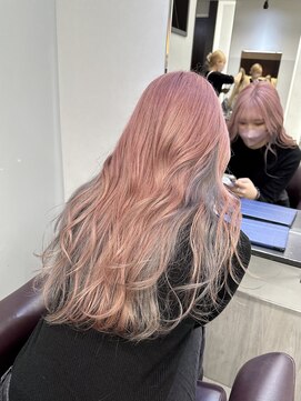 ジルバイジゼル(JILL by GiseL) K_56 ペールピンク×ペールグレージュ/ハイトーンカラー