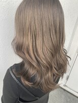 カプア 仙台駅前店(Kapua)&nbsp;大人可愛いダブルカラー/ミルクティーグレージュ/ケアブリーチ