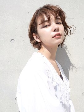 カカン(Kakan) 【kakan鎌倉】丸みショート×糸ハイライト