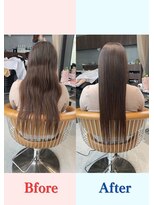 フォルテ 城北店 髪質改善×ツヤ髪エステ縮毛矯正/髪質改善縮毛矯正