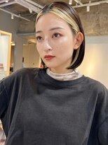 アイトーキョーエス 渋谷(AI TOKYO S)&nbsp;斜めバング/シルキーベージュ/ブラントカット[渋谷駅]