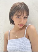 ショート/ボブ/前髪/インナーカラー/ケアブリーチ/ブリーチ/立川
