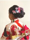 ヘアアレンジ/七五三