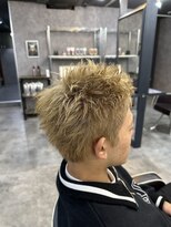 ライズ 渋谷店(RISE) ハイトーン×スパイキーショート