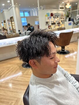 コワファースト  させぼ五番街店(COIFF1RST) ツイスパ×アップバング☆