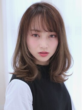 アグ ヘアー イット 九大学研都市店(Agu hair itt) 《Agu hair》抜け感がマストヌーディーミディ