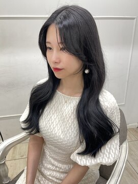 シーン(seen) 【くびれヘア×ダークグレージュ】