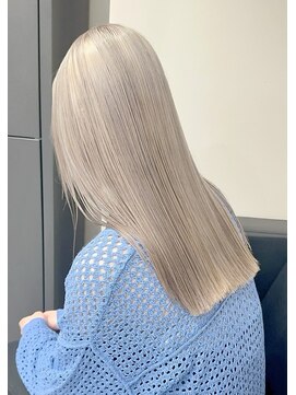 ベレーザ 渋谷(BELEZA) 9233ニュアンスカラーシルバーアッシュハイトーンカラー韓国ヘア