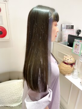 バブ バイネオリーブ(Bab by neolive) インナーカラー/ラベンダーシルバー/ブリーチ/イメチェン/美髪