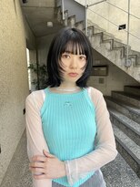 メゾンアクア 表参道(Maison ACQUA)&nbsp;◎切りっぱなしボブ縮毛矯正ミニボブストレートパーマ