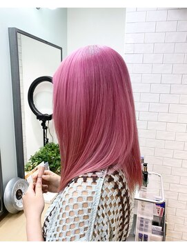 ループウエスト(LOOP WEST) ビビットピンクカラー