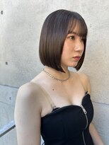 ロンドミラー 博多店(Lond Mirror)&nbsp;黒髪カタログ/ボブルフ/小顔に見せるヘア/ワンレン