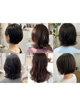 ライフスタイルや骨格・髪質・毛量などに合わせてご提案◇「なりたい自分」になれるサロン♪
