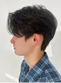 10代20代韓国シースルーマッシュ